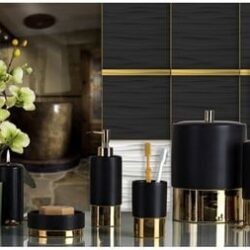 Primanova Matilda Siyah Banyo Seti